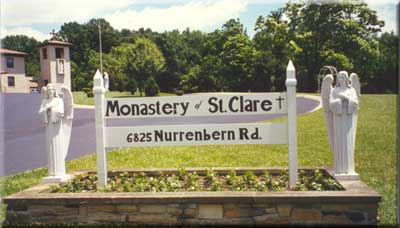 Poor Clare Monastery in Evansville